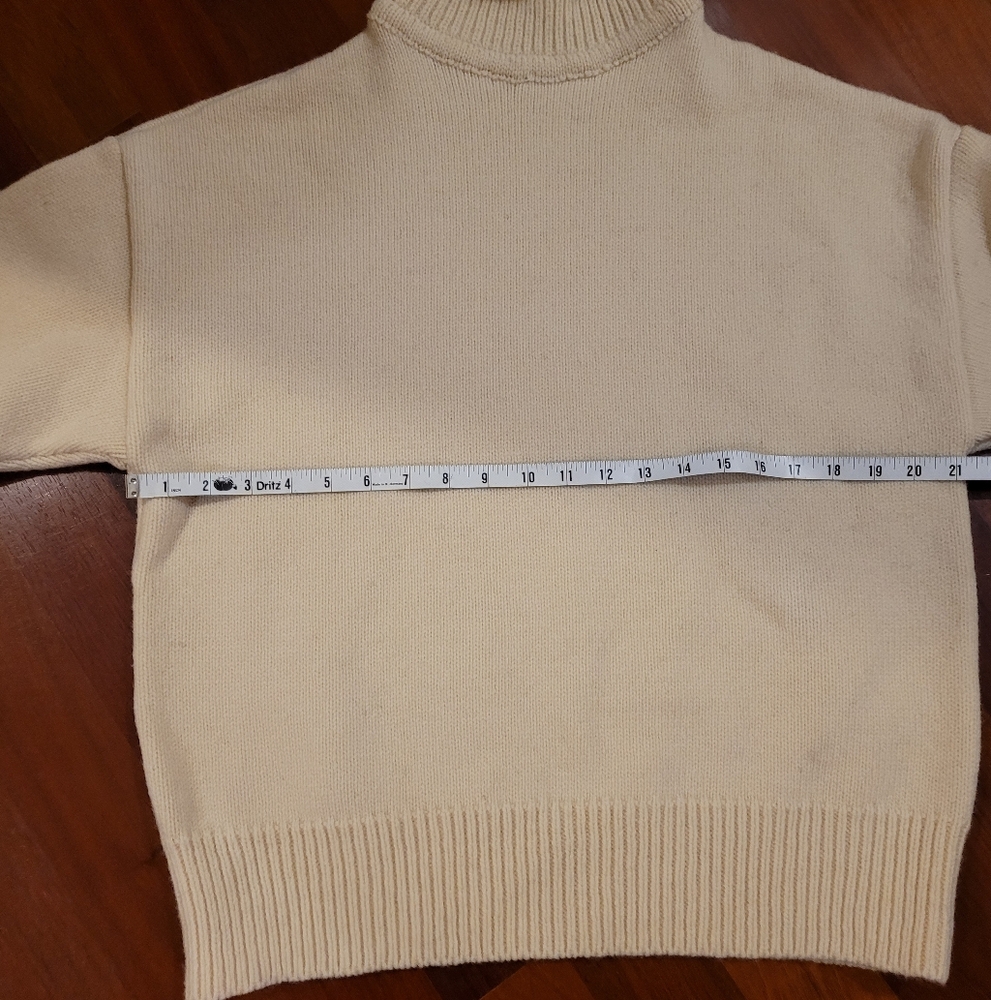 L'envers Therese Wool Turtleneck Size Small - Picture 7 of 8